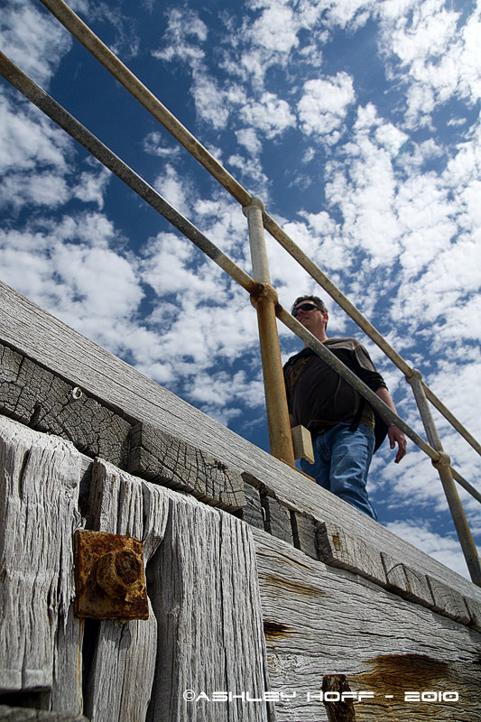 Walking On The Jetty