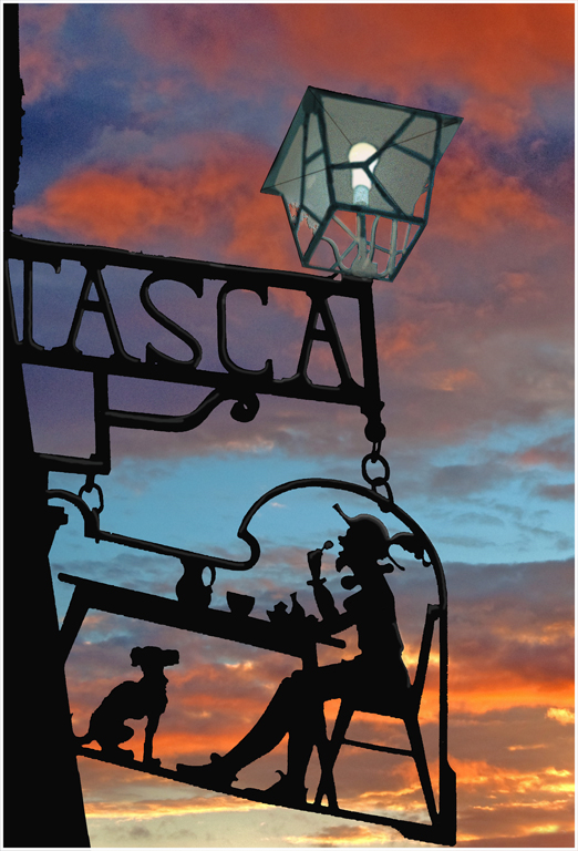 Cafe Sign - Eric Budworth - Set