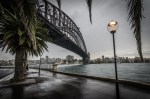 Chris Schultz – Sydney Harbour Bridge in the rain –&nbsp;Colour