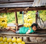 A1. Di Gage_Young Madagascan fruit seller_colour set&nbsp;subject