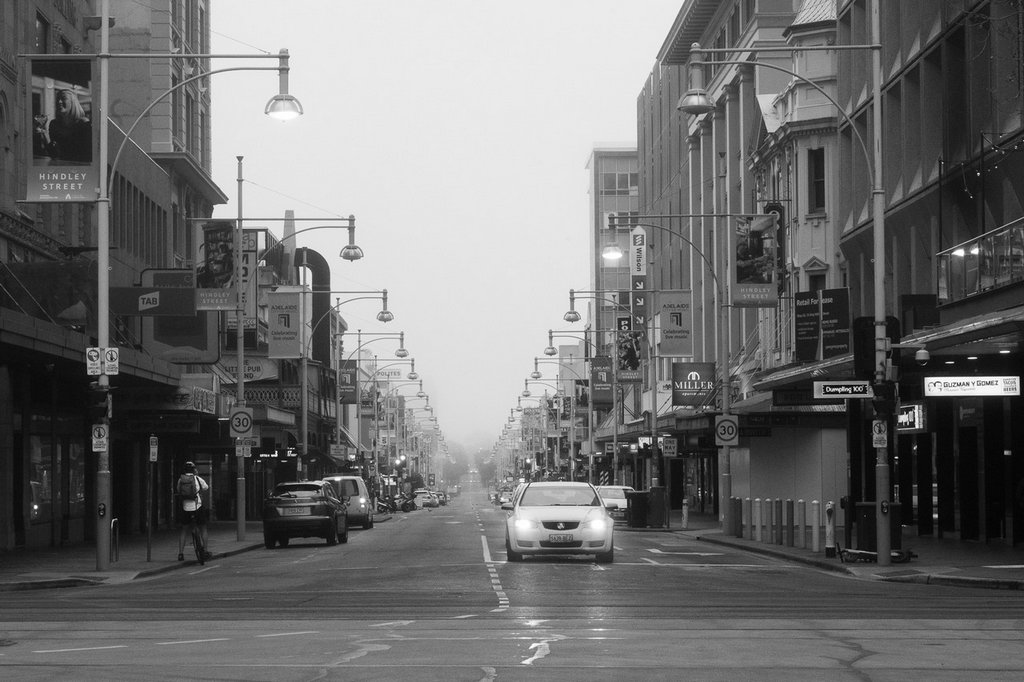 Sheila Gatehouse - Early Morning Hindley Street