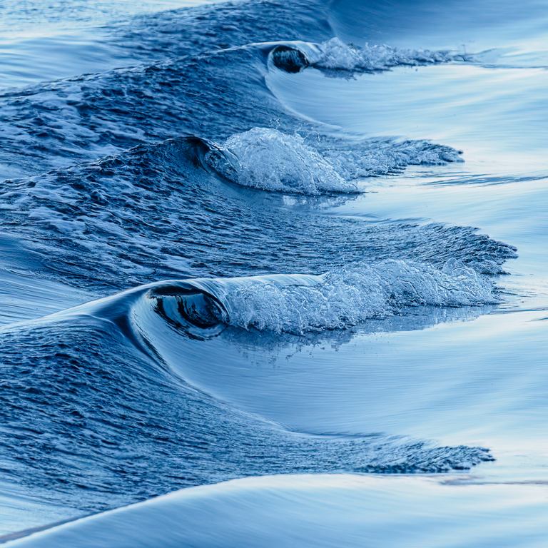Judy Sara - Bow waves, Near Tromso, Norway