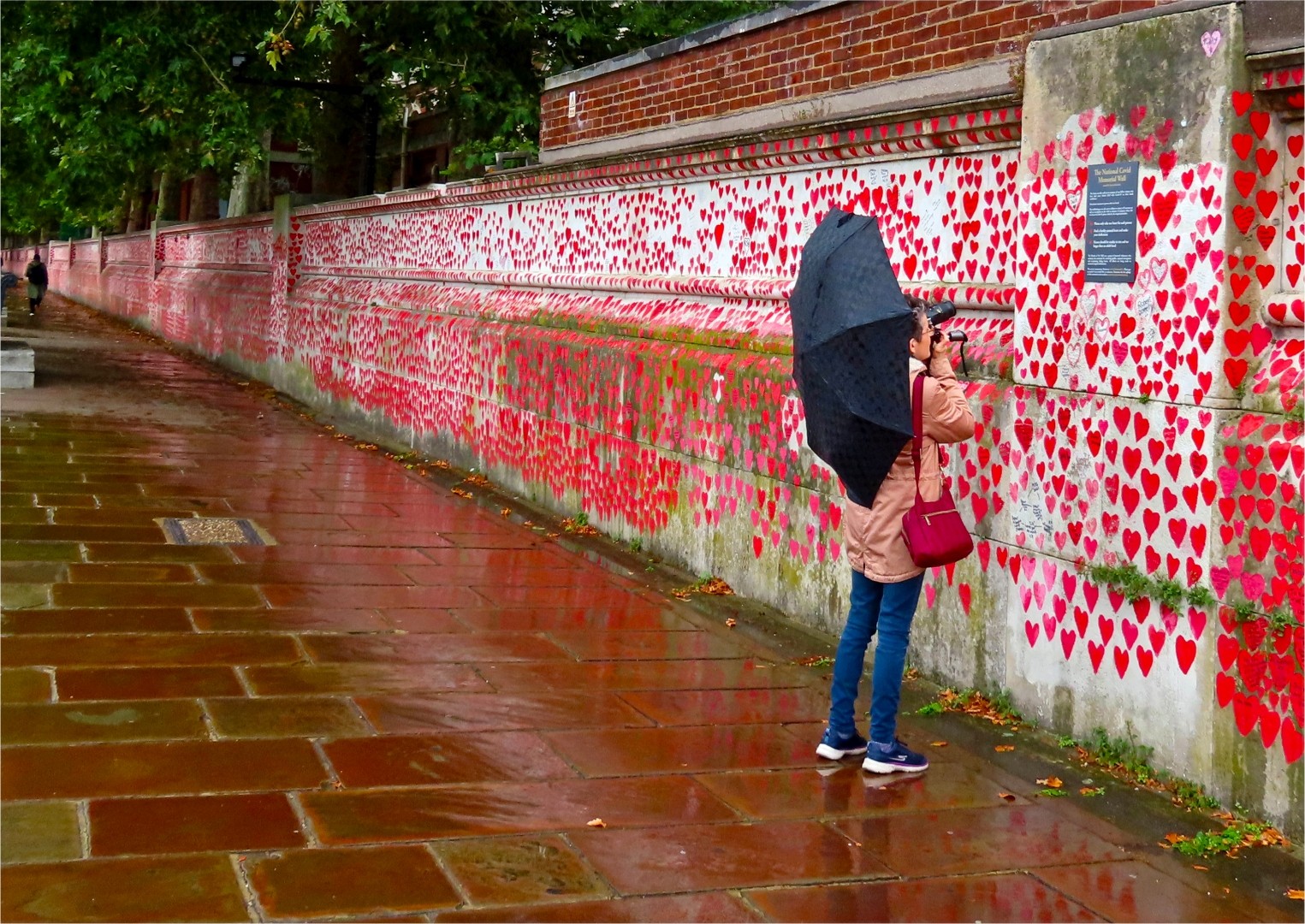 Jenny Pedlar - Covid Wall London